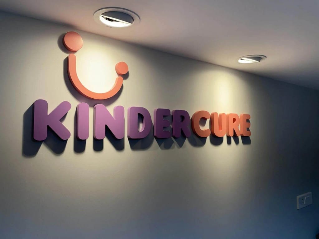 Consultation room at KinderCure Paediatric Clinic