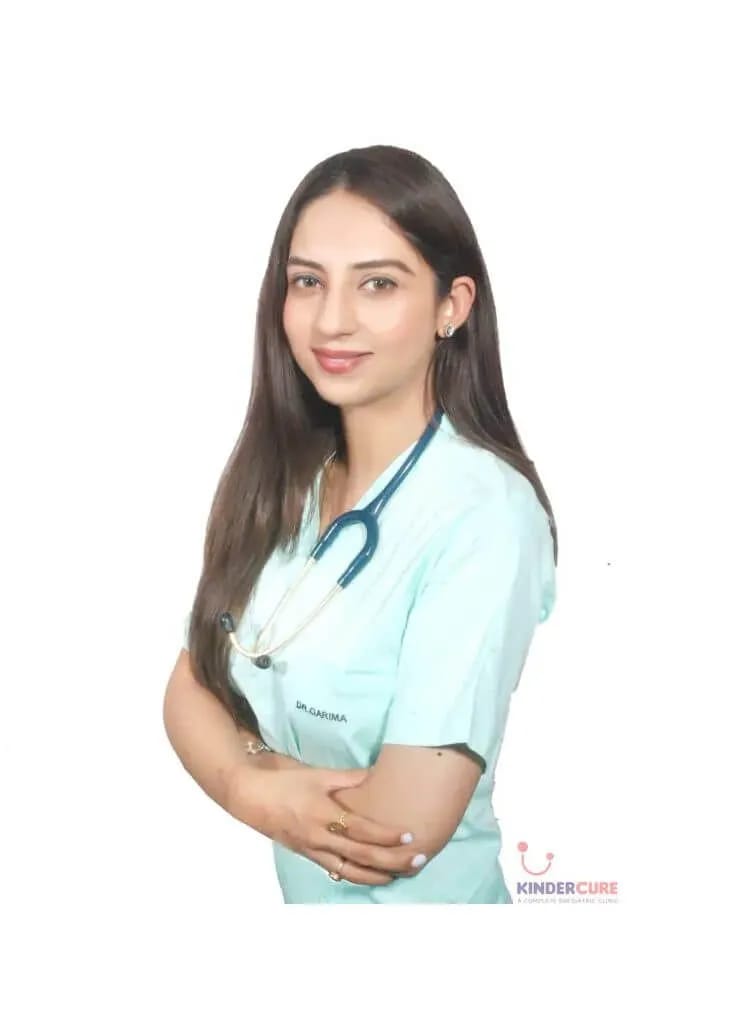 Dr. Garima Mengi - Best Pediatrician & Neonatologist in Gurgaon at KinderCure Clinic