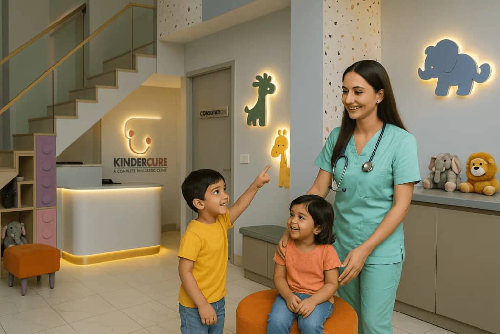 Best Pediatrician in Gurgaon - Dr. Garima Mengi at KinderCure Clinic providing expert healthcare for children